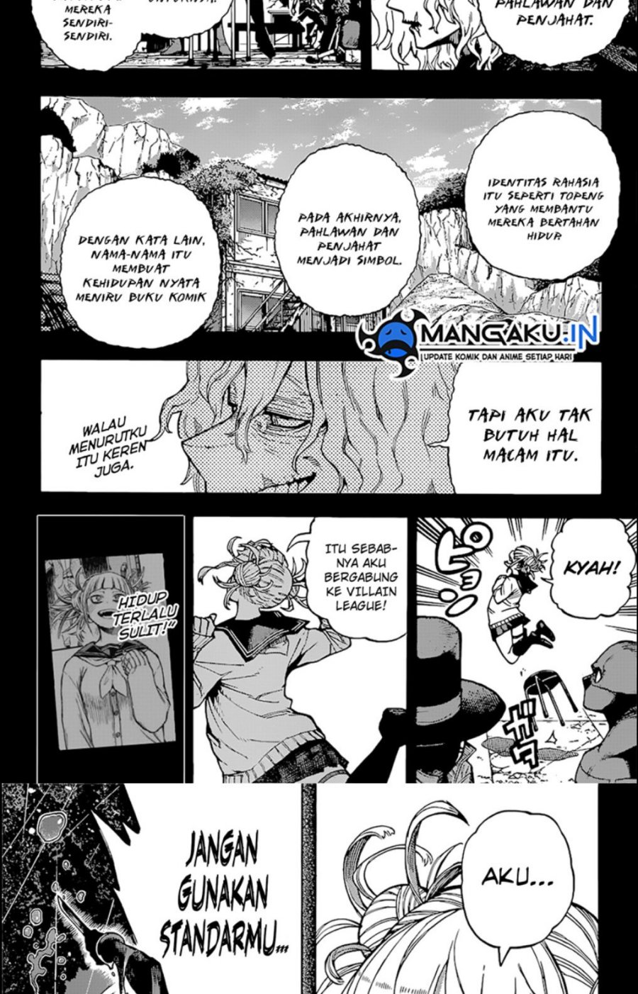 Boku no Hero Academia Chapter 393 - halaman 3