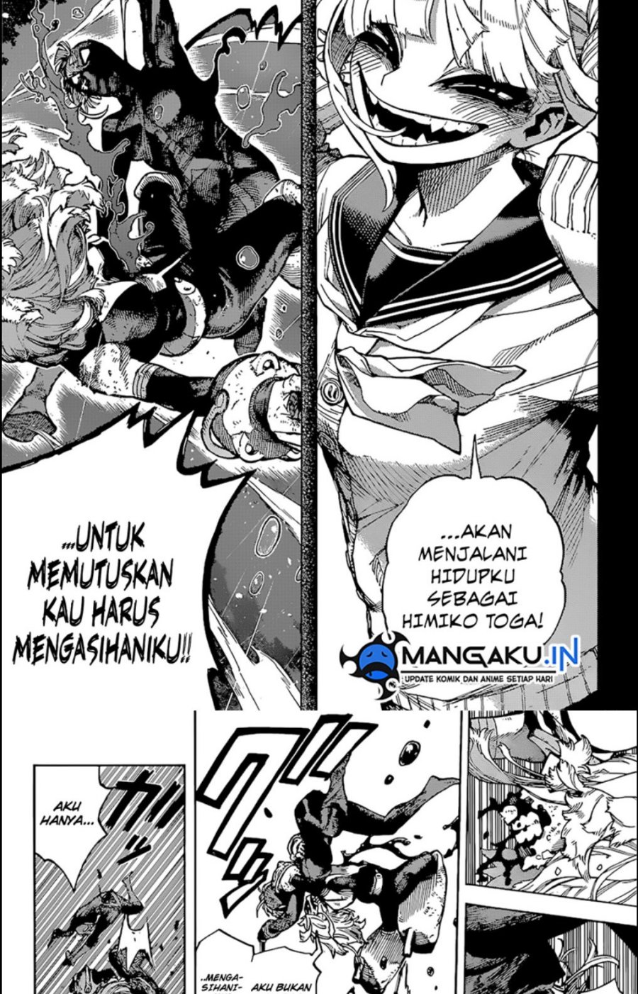 Boku no Hero Academia Chapter 393 - halaman 4