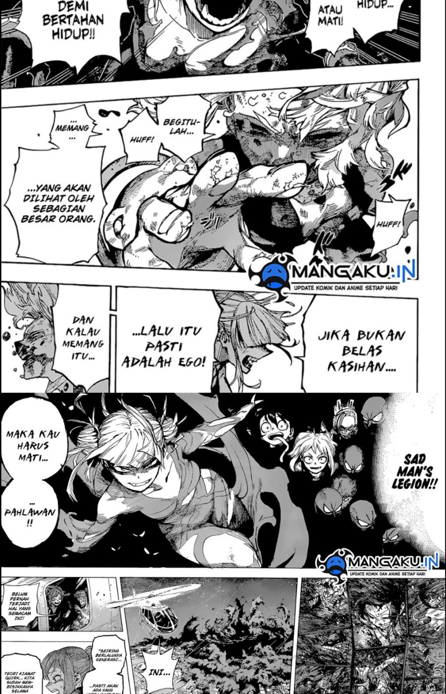Boku no Hero Academia Chapter 393 - halaman 6