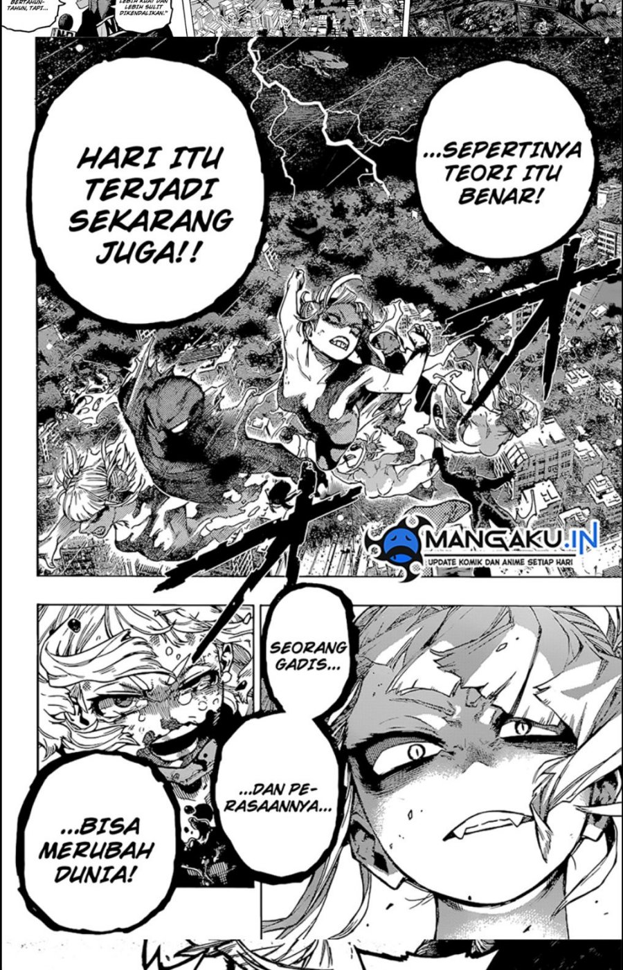 Boku no Hero Academia Chapter 393 - halaman 7