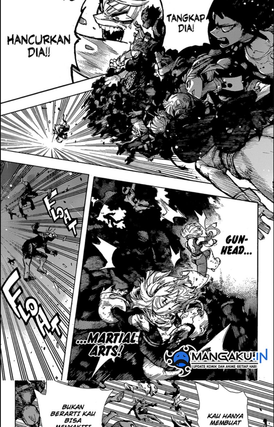 Boku no Hero Academia Chapter 393 - halaman 8