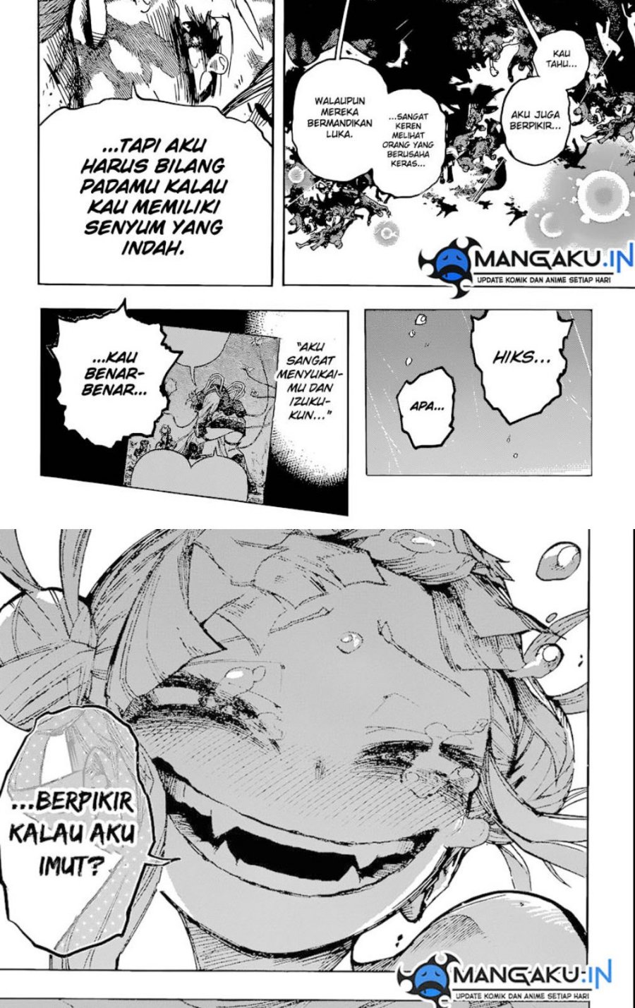 Boku no Hero Academia Chapter 394 - halaman 12