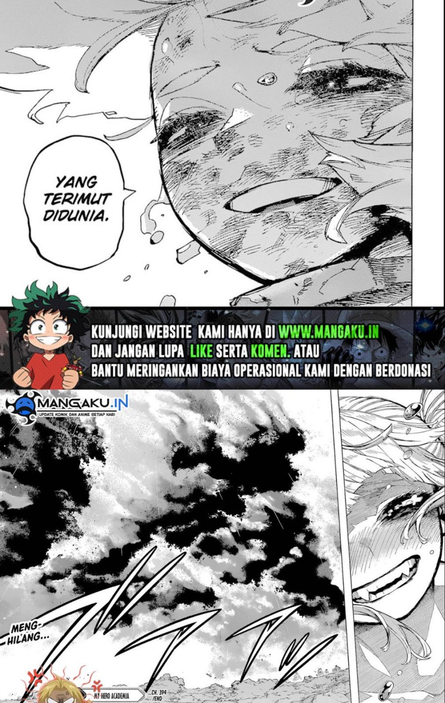Boku no Hero Academia Chapter 394 - halaman 13