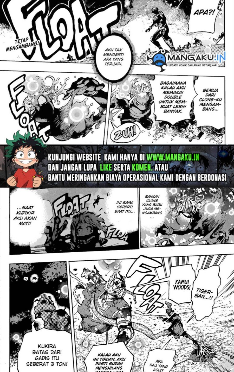 Boku no Hero Academia Chapter 394 - halaman 2
