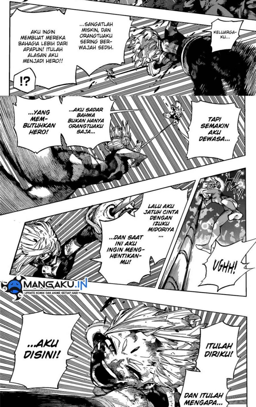 Boku no Hero Academia Chapter 394 - halaman 5