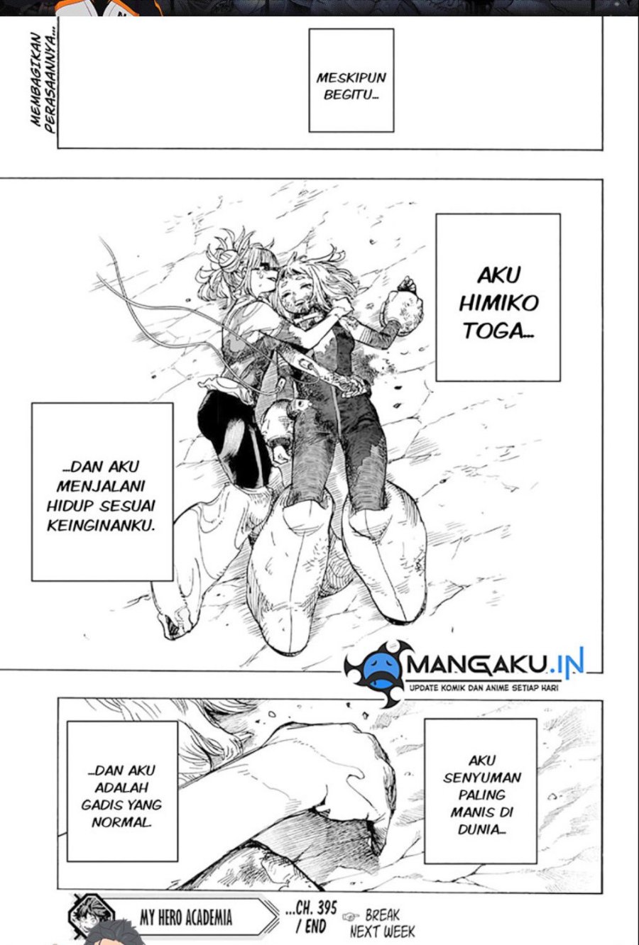 Boku no Hero Academia Chapter 395 - halaman 14
