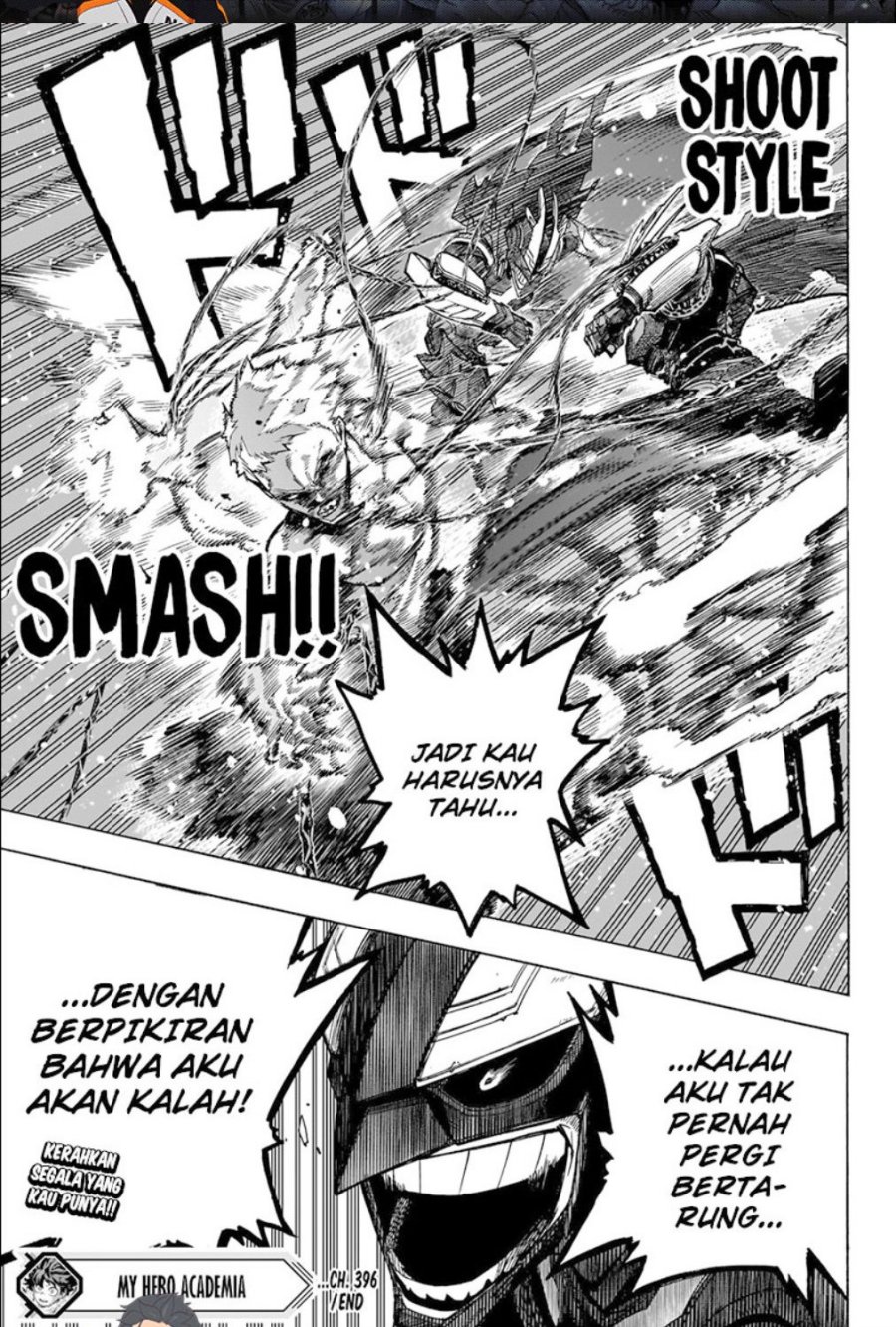Boku no Hero Academia Chapter 396 - halaman 14