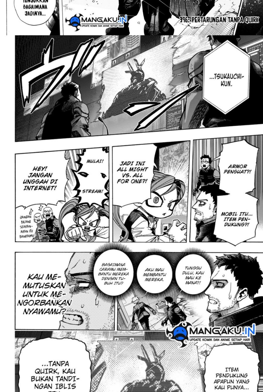 Boku no Hero Academia Chapter 396 - halaman 5