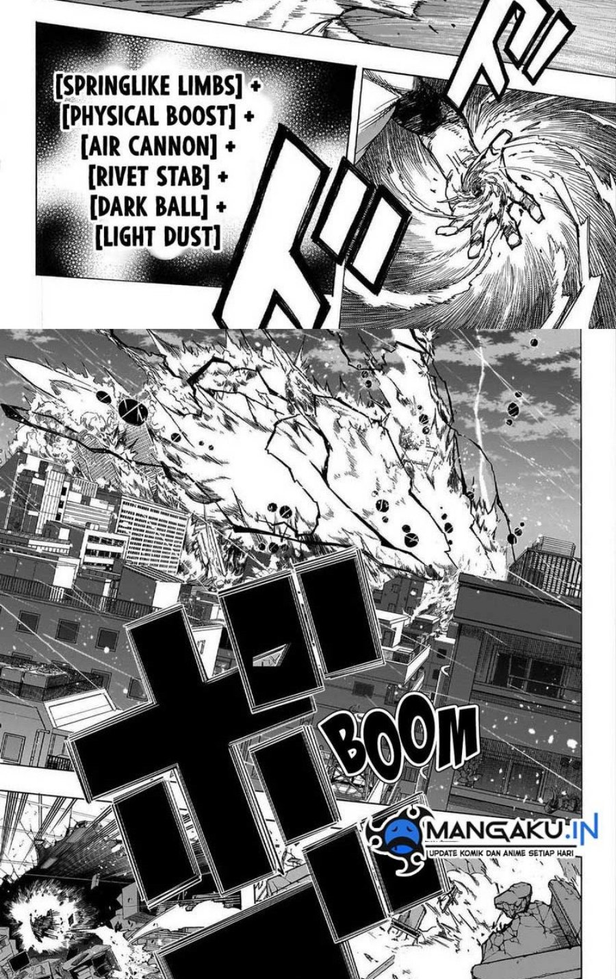 Boku no Hero Academia Chapter 397 - halaman 3