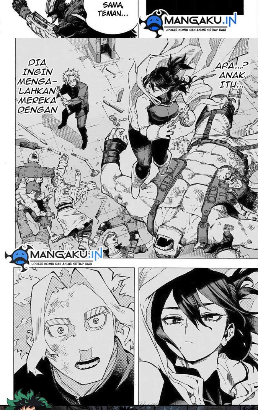 Boku no Hero Academia Chapter 397 - halaman 6