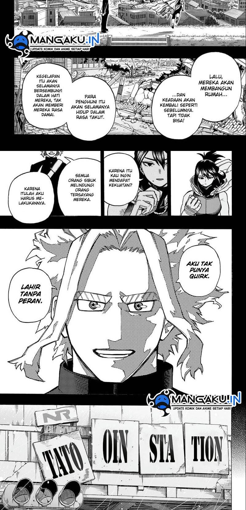 Boku no Hero Academia Chapter 398 - halaman 4
