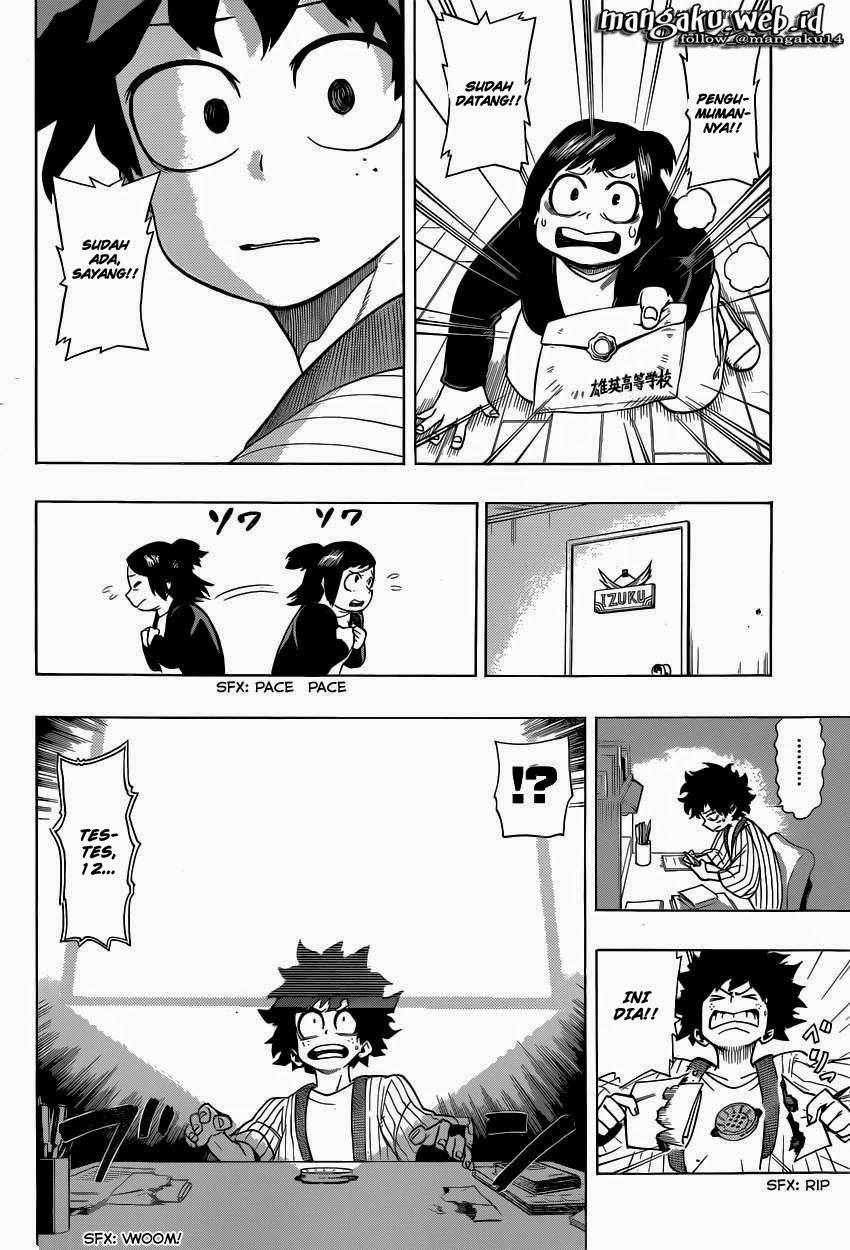 Boku no Hero Academia Chapter 4 - halaman 13