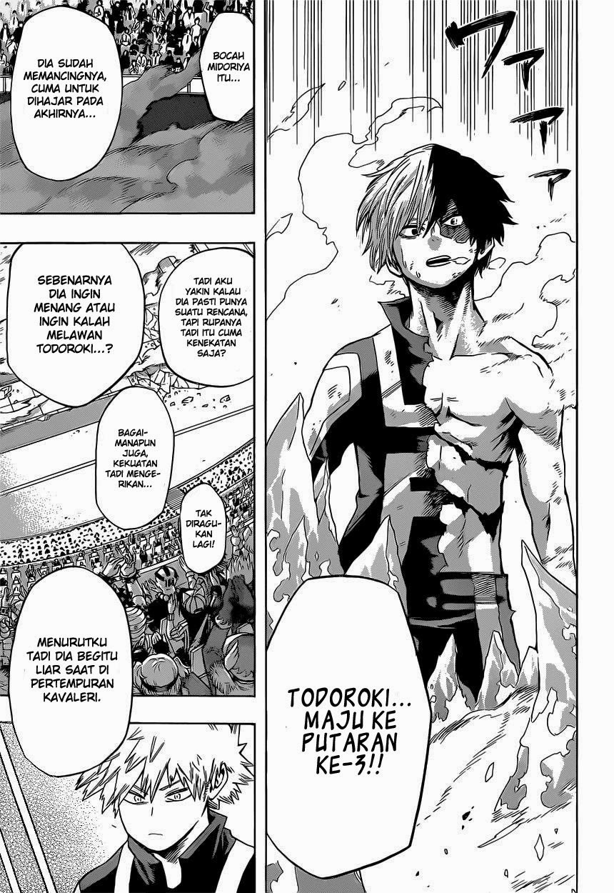 Boku no Hero Academia Chapter 40 - halaman 11