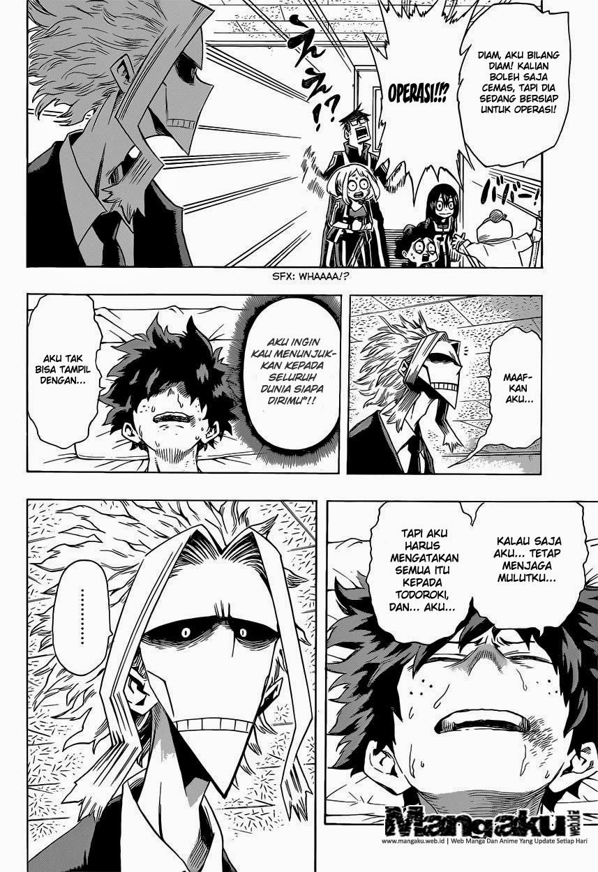 Boku no Hero Academia Chapter 40 - halaman 16