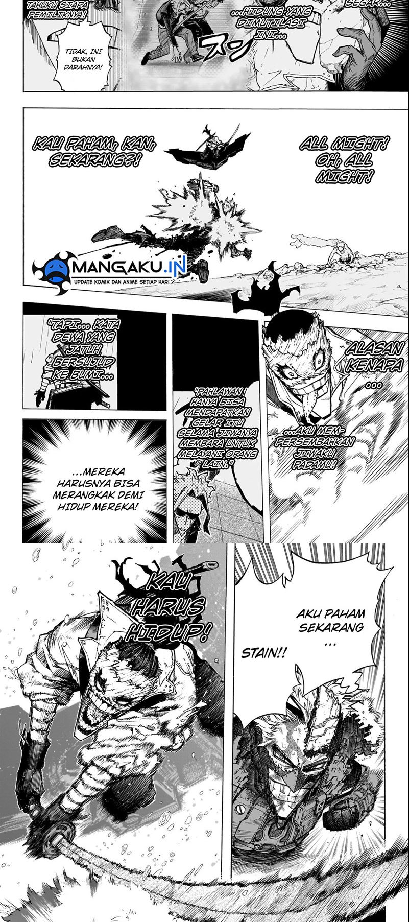 Boku no Hero Academia Chapter 401 - halaman 2
