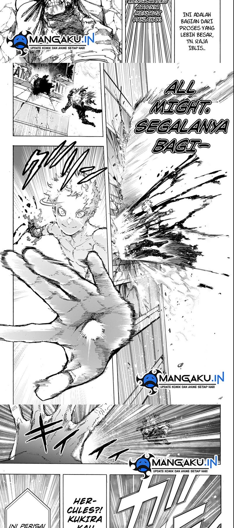 Boku no Hero Academia Chapter 401 - halaman 7