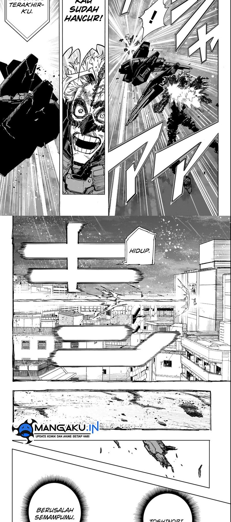 Boku no Hero Academia Chapter 401 - halaman 8