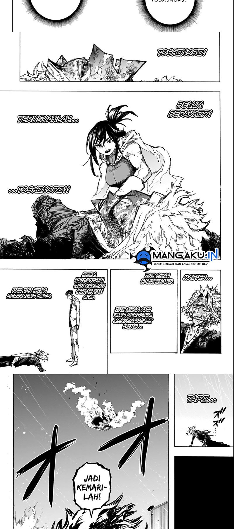 Boku no Hero Academia Chapter 401 - halaman 9