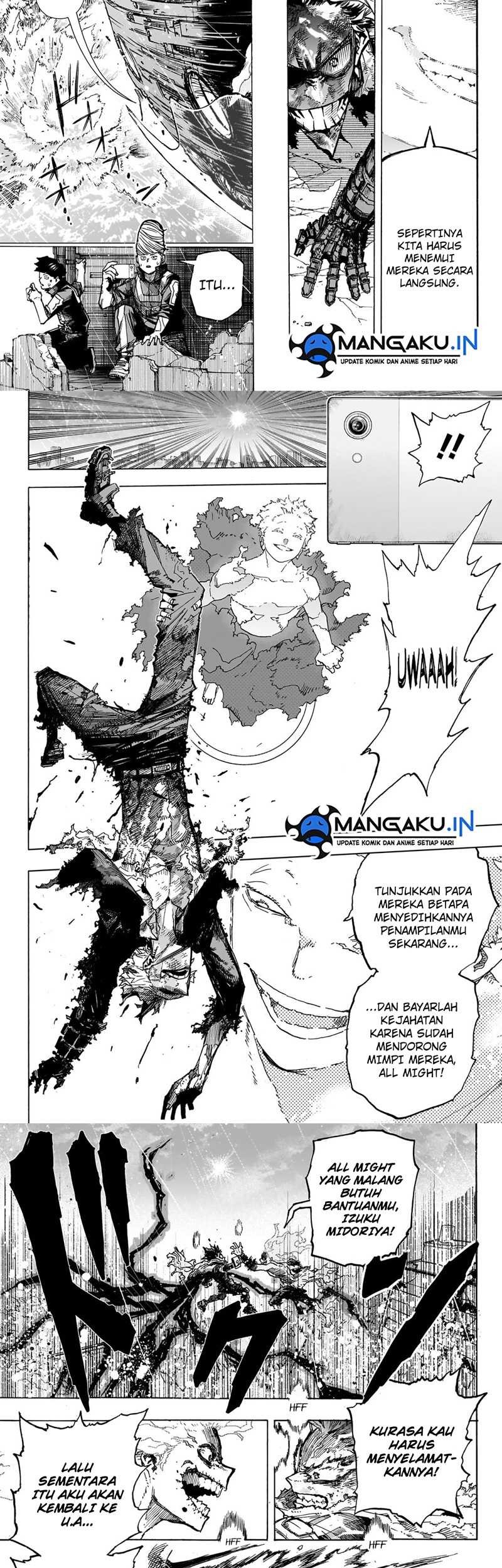 Boku no Hero Academia Chapter 402 - halaman 5