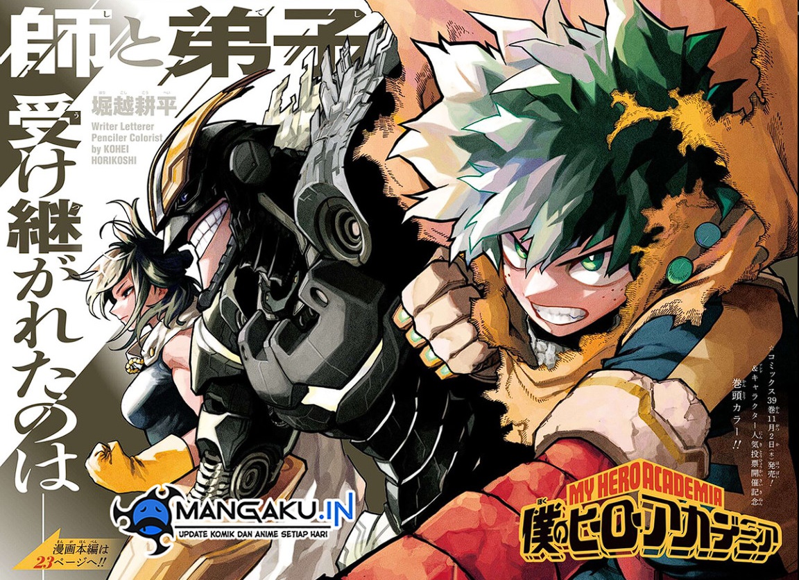 Boku no Hero Academia Chapter 403 - halaman 2