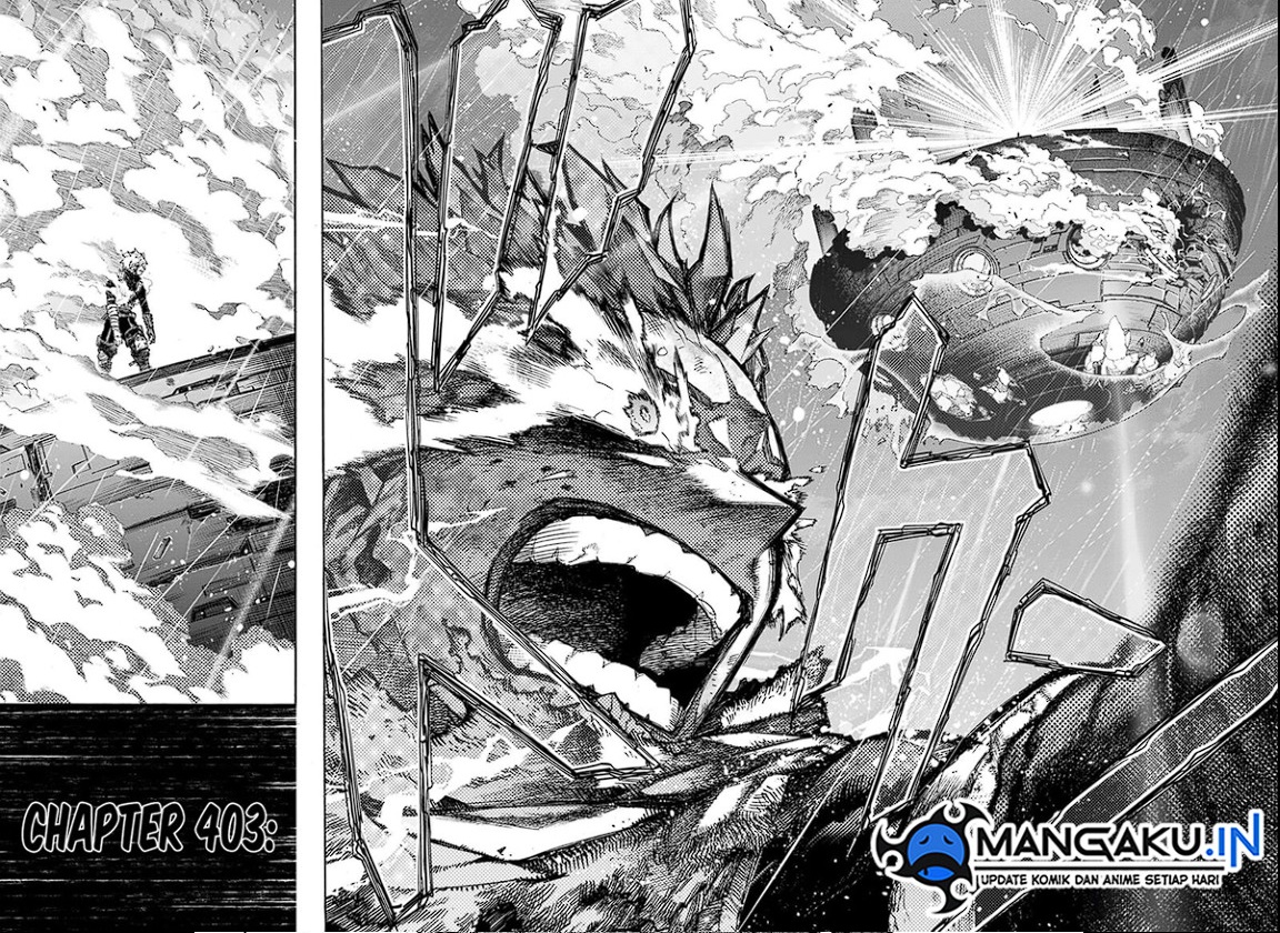Boku no Hero Academia Chapter 403 - halaman 8