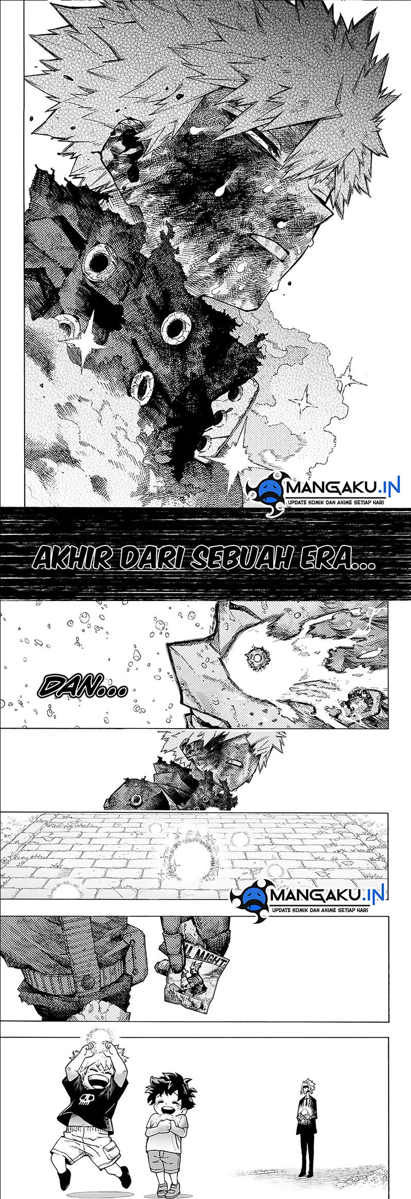 Boku no Hero Academia Chapter 403 - halaman 9