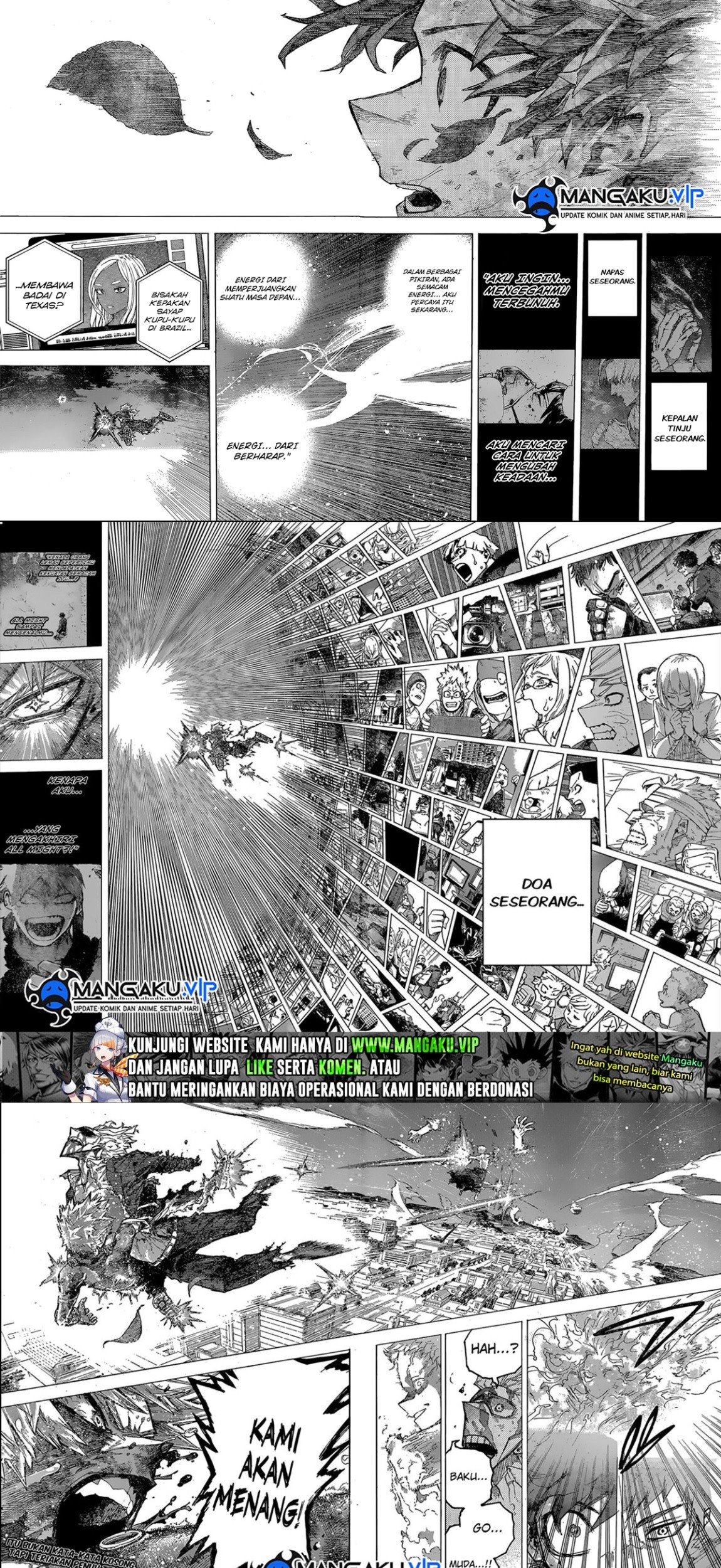 Boku no Hero Academia Chapter 404 - halaman 6