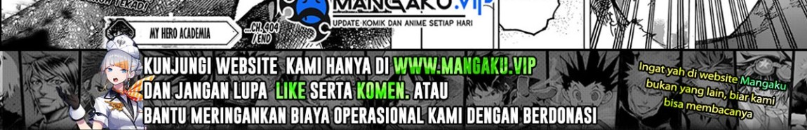 Boku no Hero Academia Chapter 404 - halaman 7