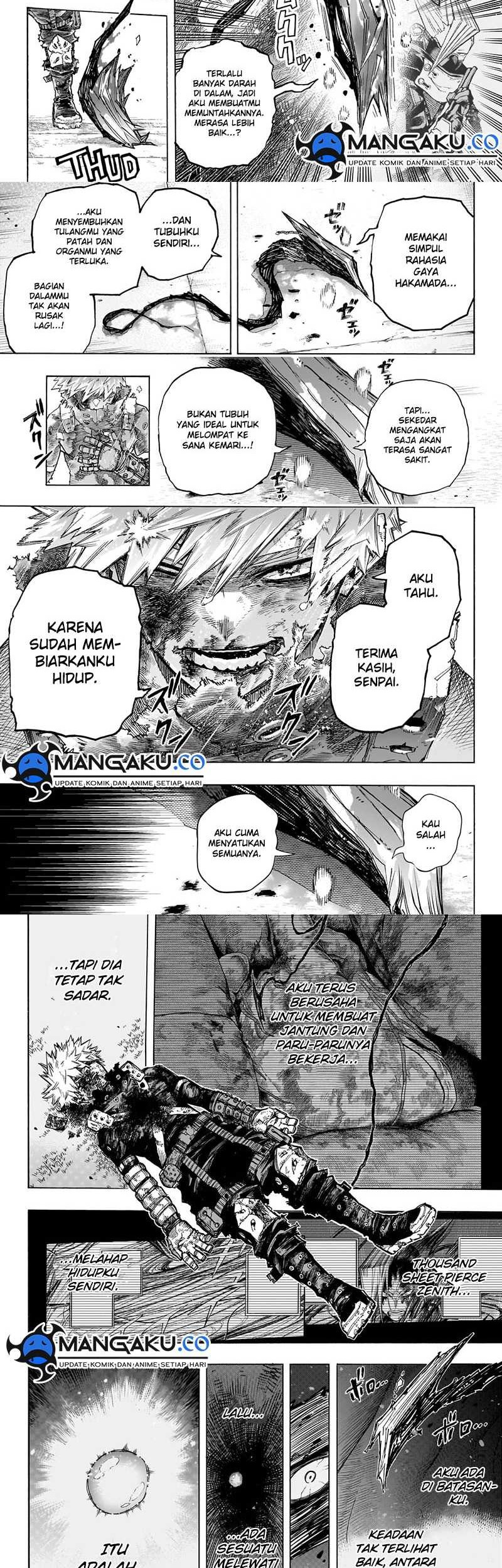 Boku no Hero Academia Chapter 405 - halaman 4