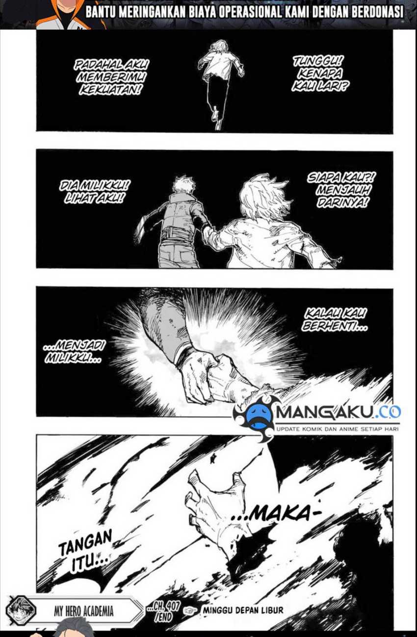 Boku no Hero Academia Chapter 407 - halaman 13
