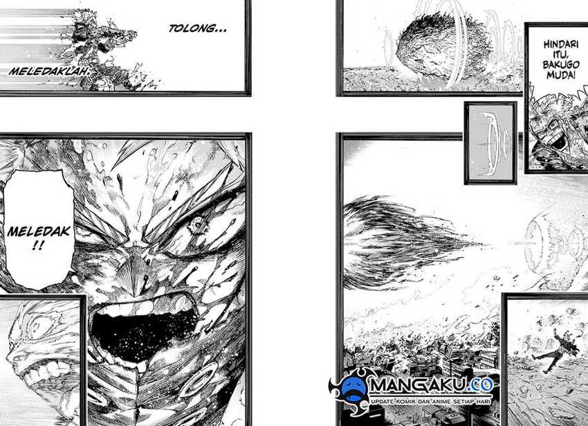 Boku no Hero Academia Chapter 409 - halaman 2