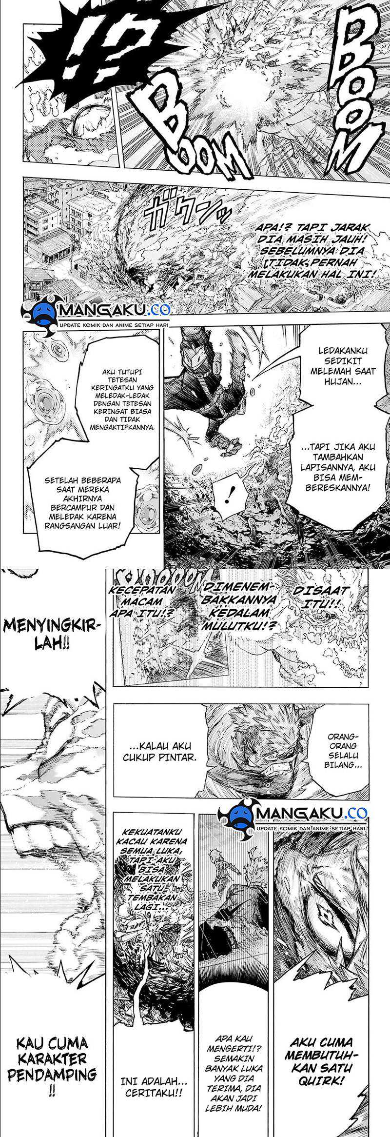 Boku no Hero Academia Chapter 409 - halaman 3