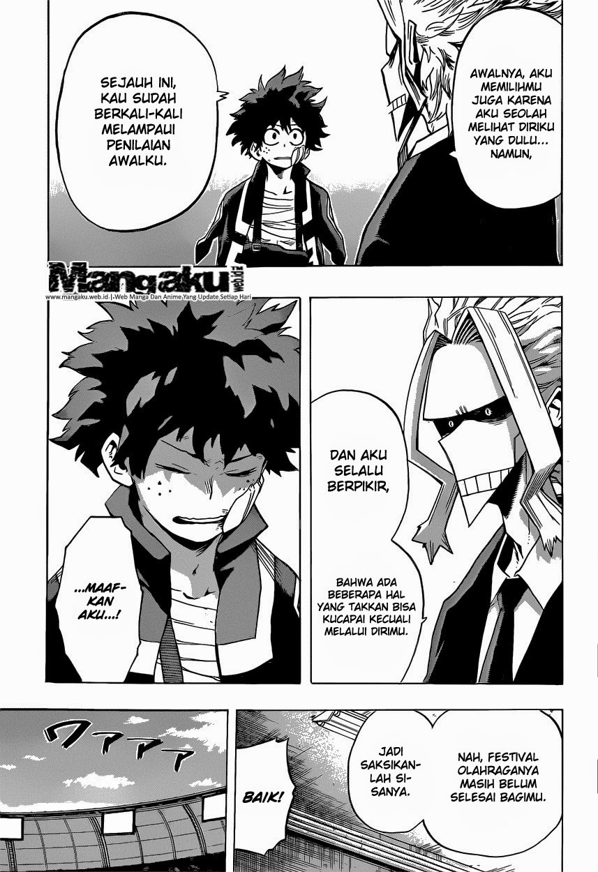 Boku no Hero Academia Chapter 41 - halaman 6