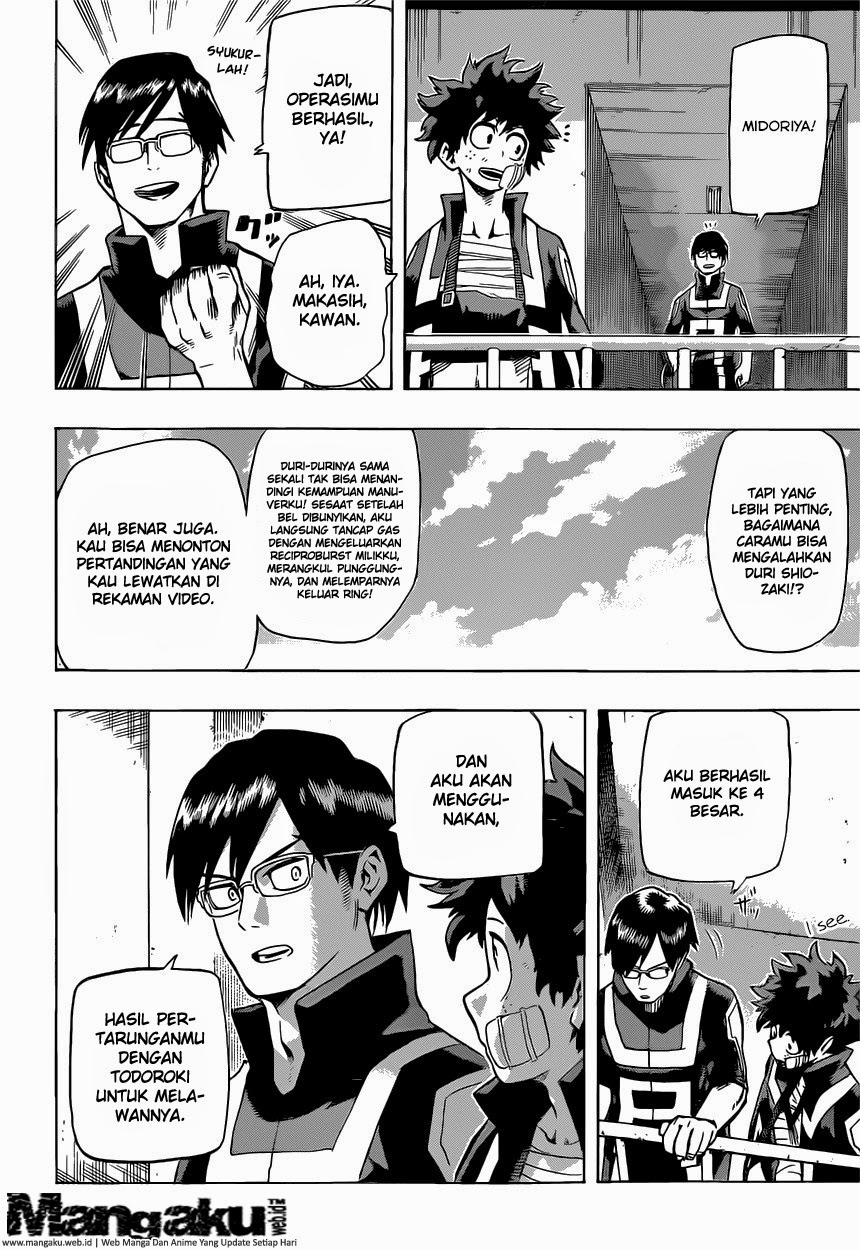Boku no Hero Academia Chapter 41 - halaman 8