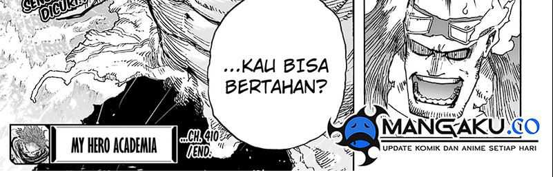 Boku no Hero Academia Chapter 410 - halaman 70