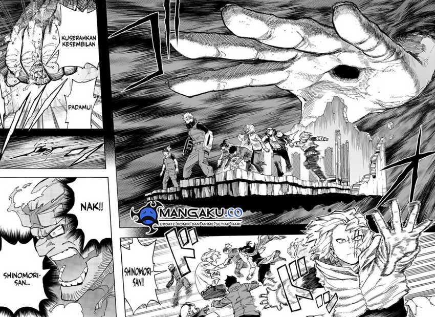 Boku no Hero Academia Chapter 411 - halaman 2