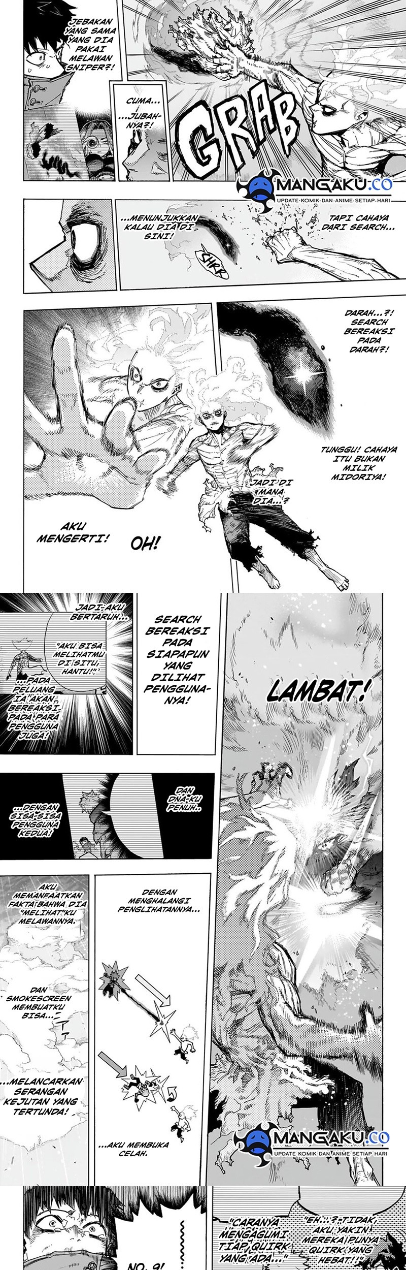 Boku no Hero Academia Chapter 414 - halaman 5