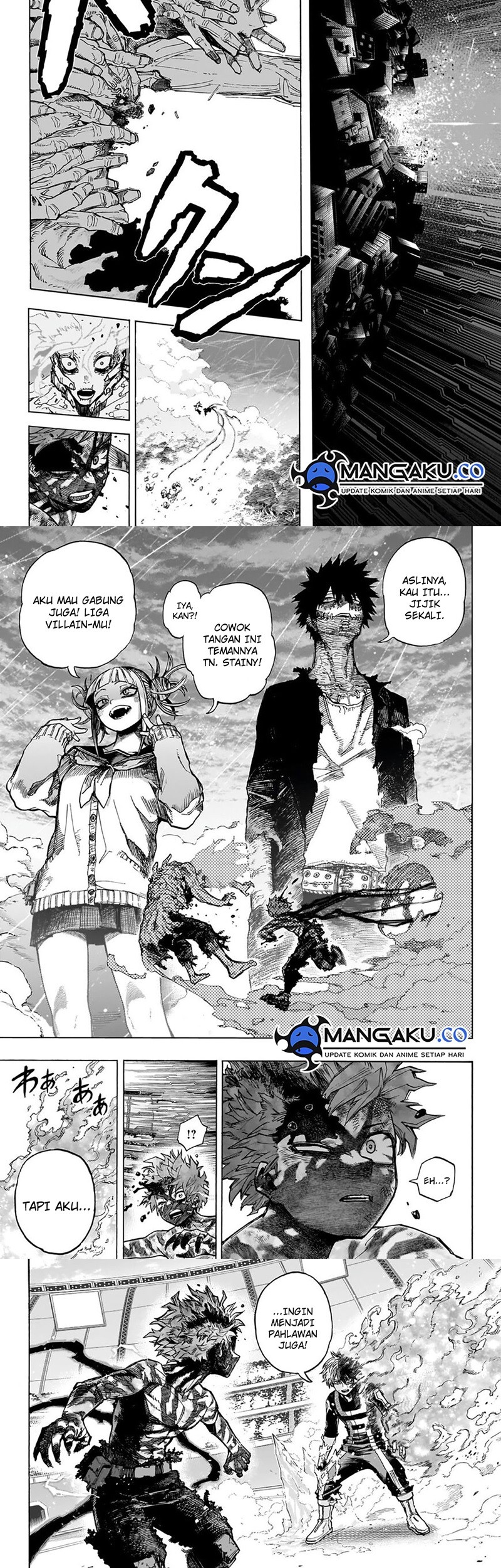 Boku no Hero Academia Chapter 414 - halaman 7
