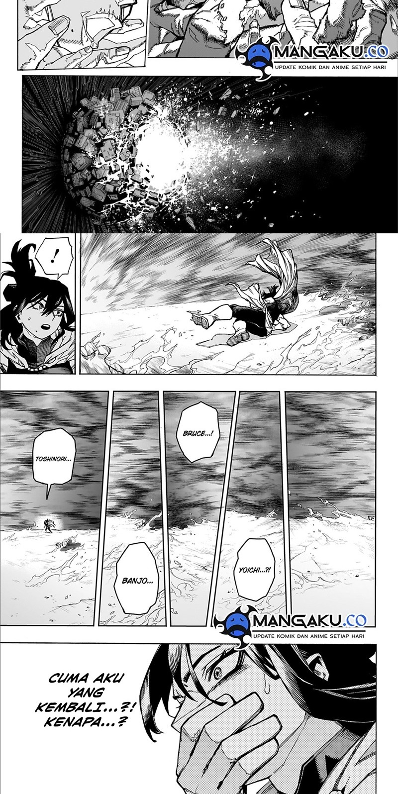 Boku no Hero Academia Chapter 417 - halaman 2
