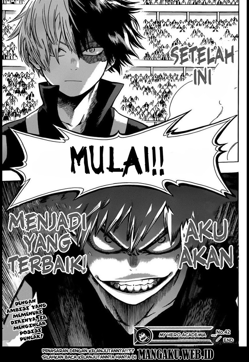 Boku no Hero Academia Chapter 42 - halaman 20