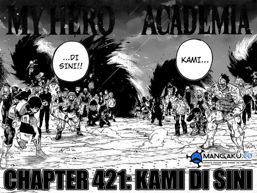 Boku no Hero Academia Chapter 421 - halaman 3