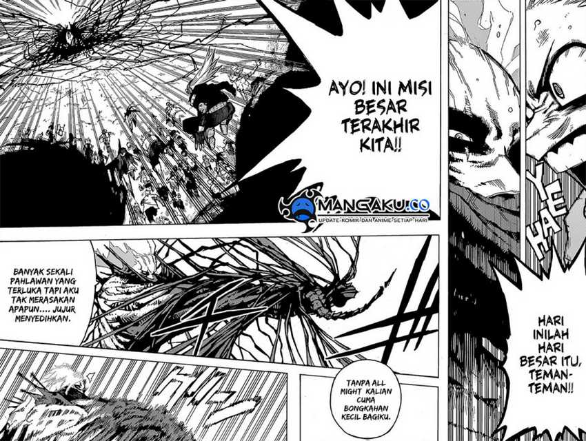 Boku no Hero Academia Chapter 421 - halaman 8