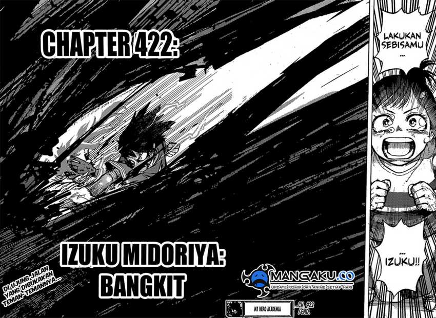 Boku no Hero Academia Chapter 422 - halaman 15