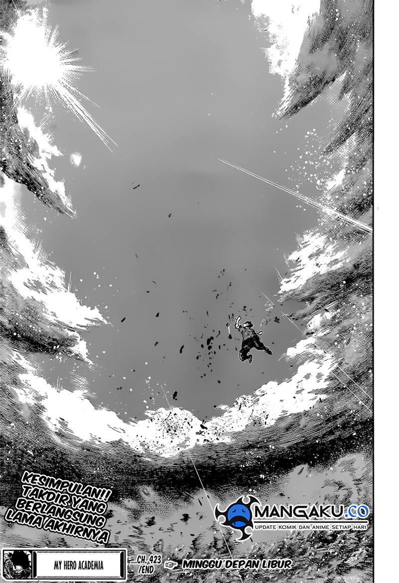 Boku no Hero Academia Chapter 423 - halaman 16