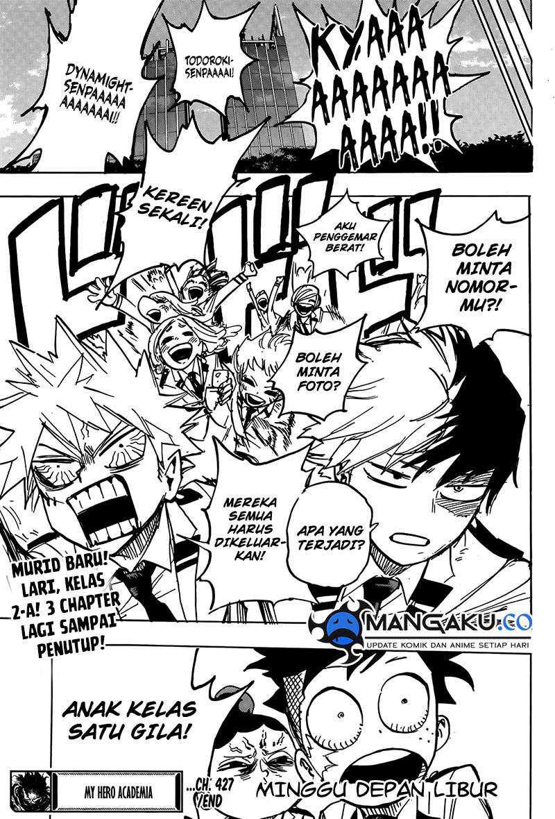 Boku no Hero Academia Chapter 427 - halaman 12