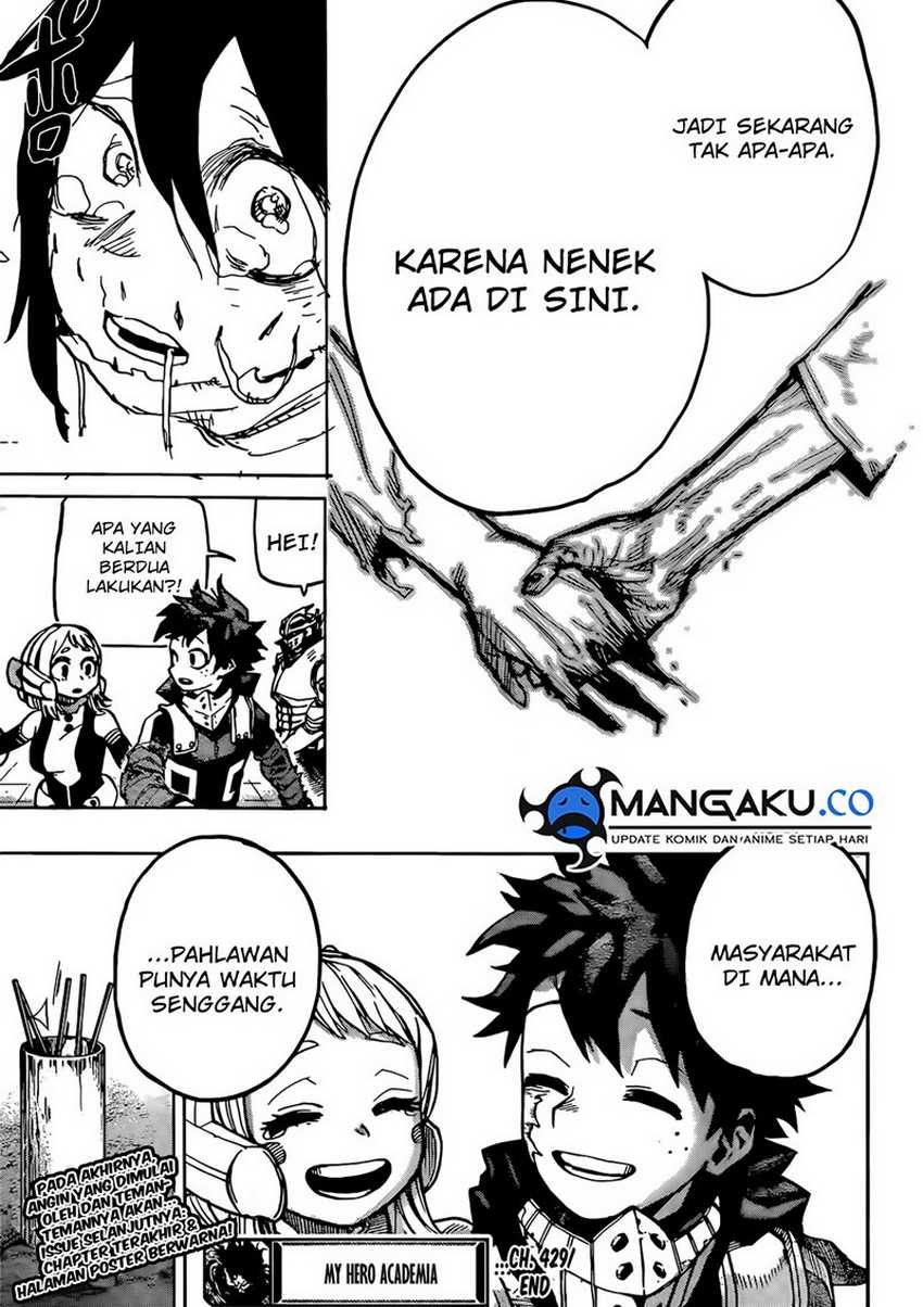 Boku no Hero Academia Chapter 429 - halaman 11
