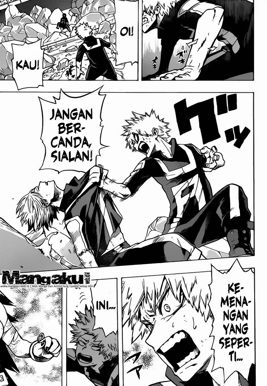 Boku no Hero Academia Chapter 43 - halaman 16