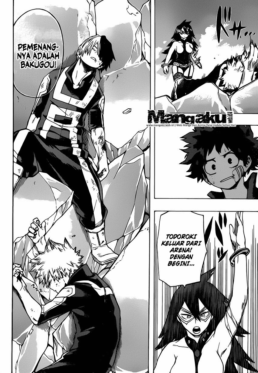 Boku no Hero Academia Chapter 43 - halaman 17