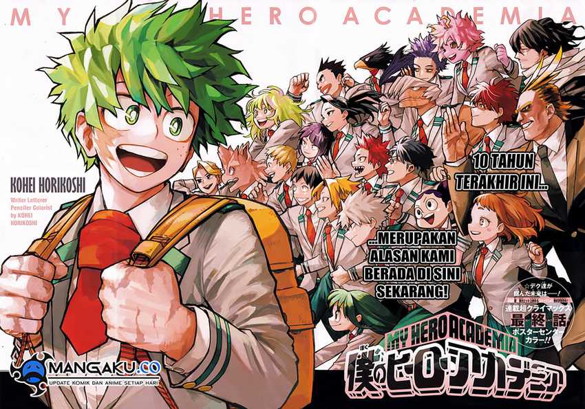 Boku no Hero Academia Chapter 430 - halaman 2