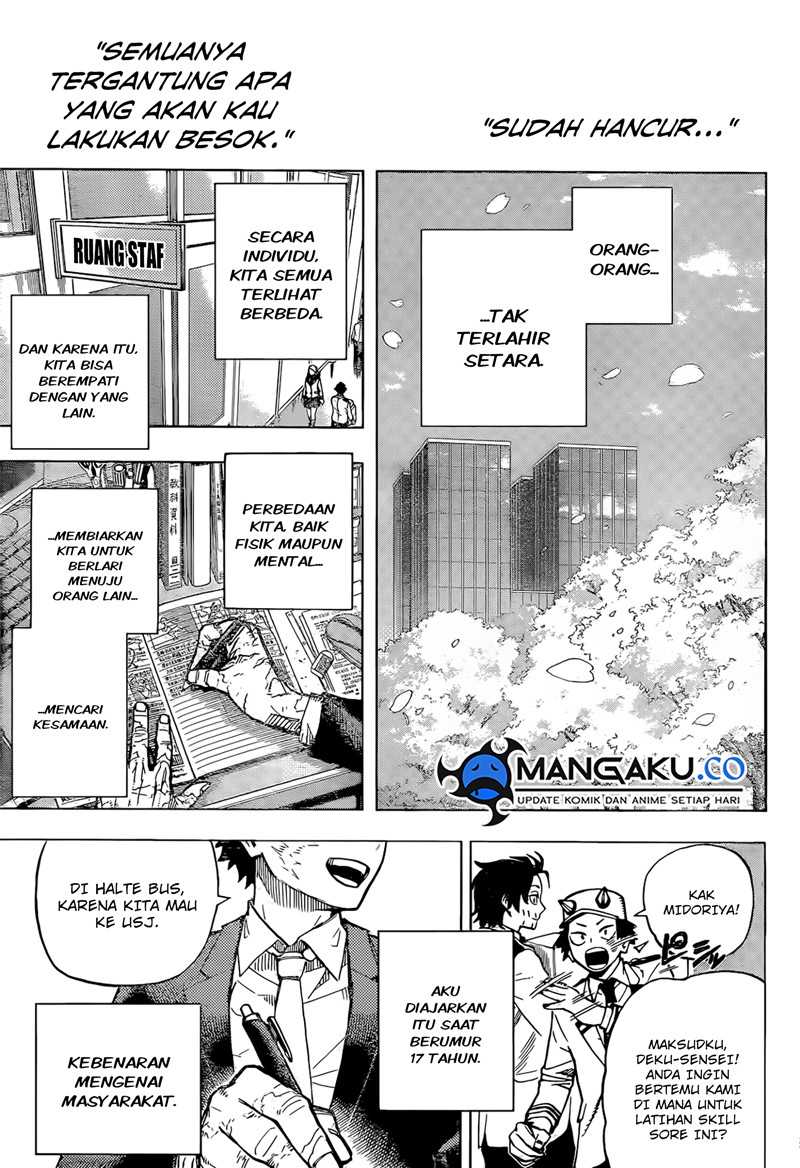 Boku no Hero Academia Chapter 430 - halaman 3